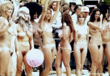 Pretty women. Hairy pussy. Retro. 3