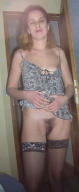 Mature. Stockings. Hairy pussy. 7