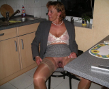 Mature. Stockings. Hairy pussy. 7