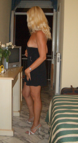 my striptease in a motel room for a mature client