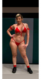 Beautiful body and underwear