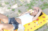 Lovely teen posing