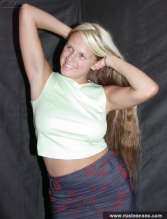 Teen posing in studio - N