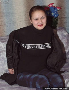 Student-teen in black clothes - N