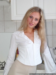 Virgin exposing her tits - N