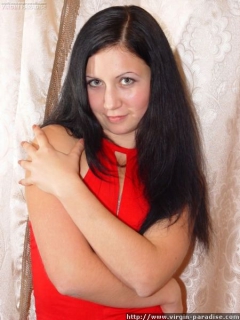 Virgin in scarlet dress - N