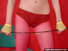Pink pantyhose - N
