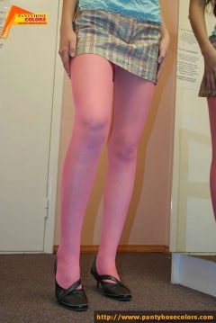 Caressing by pantyhosed hands - N