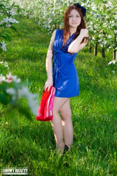 Charming teen outdoor - N