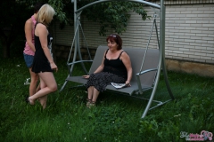 Two beautiful ladies are - N