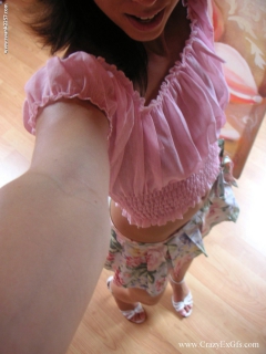Tiny titted Jacinda is - N