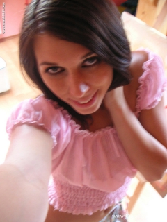 Tiny titted Jacinda is - N