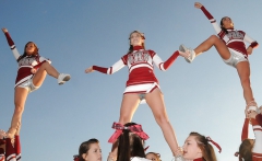 Teen cheerleaders - N