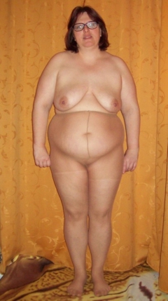 naked in pantyhose - N
