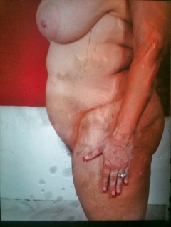 Samantha 38G cum tribute - N