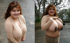 DRESSED UNDRESSED... (2)Dressed undressed - big boobs editio - N