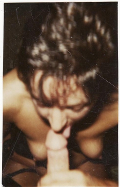 Vintage Polaroid Blowjob Queen Brenda from Bangor Maine - N