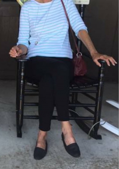mature foot shoe fetish - N
