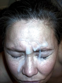 cum slut sassy facialised - N