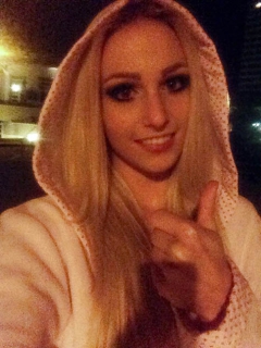 Lovely blonde wannabee model - stunning teen gets naked - N