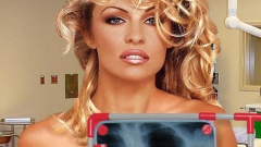 Blonde Big-tits Playboy Celebrity Model Pamela Anderson - N