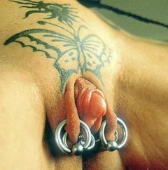 extreme pussy piercing - N