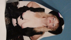 Becky W shows off her tits !!!! - N