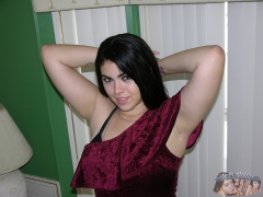Dark Haired Babe Models Nude - N