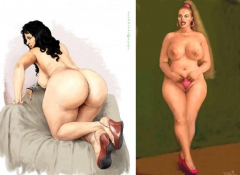 BBW cartoon fantasies - N