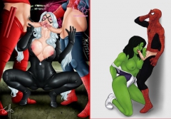 Super Heroines Cartoon Fantasies - N
