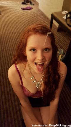 DeepDicking - Redhead teen homemade sex - N