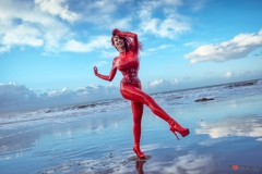 Bianca Baeuchamp Latex red 2 - N