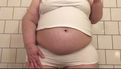 Exposed fat bbw slut with floppy tits - N