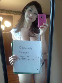 USA woman boobs pussy selfie - N
