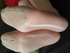 Feet fetish tights - N