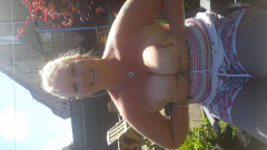 Cum on blonde tits - N