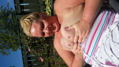 Cum on blonde tits - N