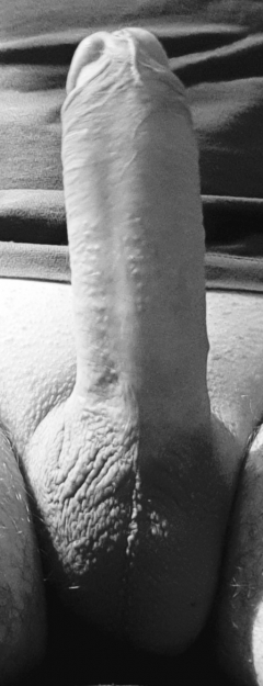 Close-up of my hard cock - N