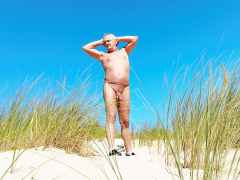 nat092 nu dans les dunes - N