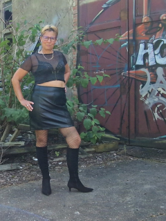 Pierced slut Silke in the lost places II - N