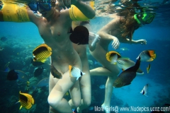Hot Teens Swim Naked, HD Underwater Pics - N