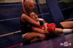 A rookie fighter, Leyla - N