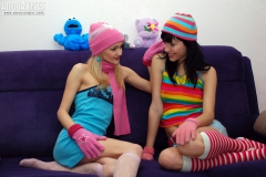Timid Lesbian Girls - N