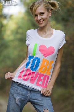 Excited chick - N