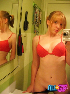 My girlfriend half nude - N