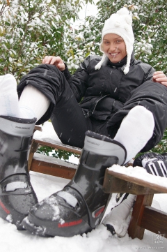 So winter has arrived, - N