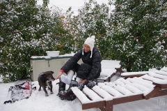 So winter has arrived, - N
