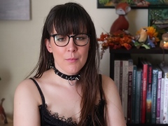 Cute curly brunette solo webcam masturbation