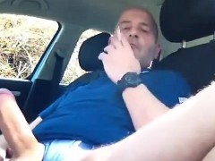 Smoke and Wank In My Car