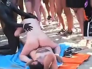 Horny People Fucking Out At The Beach